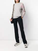 Thumbnail for your product : Emporio Armani frill trim track pants