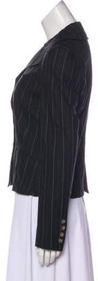 Dolce & Gabbana Notch-Lapel Long Sleeve Blazer Black Notch-Lapel Long Sleeve Blazer