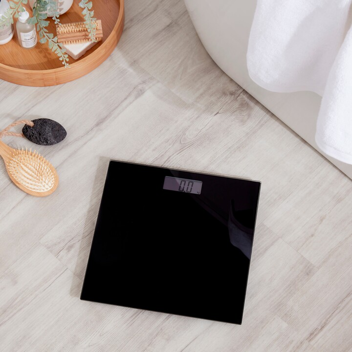 Dunelm Black Digital Scale Black ShopStyle Countertop Bath Accessories
