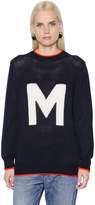 Marni M Intarsia Cotton Knit Sweater