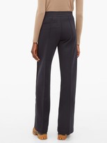 Thumbnail for your product : Moncler Side-stripe Cotton-blend Track Pants - Navy