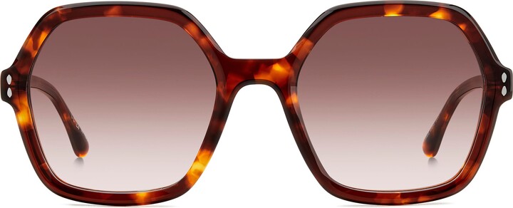 Isabel Marant 55mm Gradient Square Sunglasses