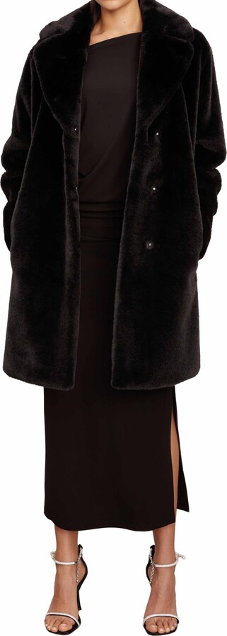 Velvet by Graham Spencer Women's Kelly Lux Sherpa Coat ShopStyle