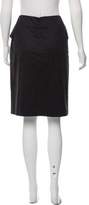 Thumbnail for your product : Jean Paul Gaultier Wool Knee-Length Skirt