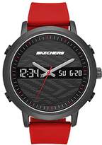 Thumbnail for your product : Skechers Men's Lawndale Quartz Silicone Casual Sports Analog-Digital Watch