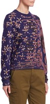 Thumbnail for your product : Rag & Bone Almo Floral Knit Merino Wool Blend Sweater