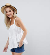 Thumbnail for your product : ASOS Petite DESIGN Petite Smock Cami In Cotton