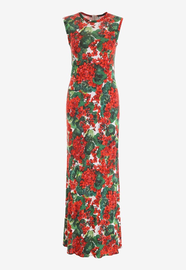 Dolce & Gabbana Sleeveless Print Women's Dresses | Shop the 