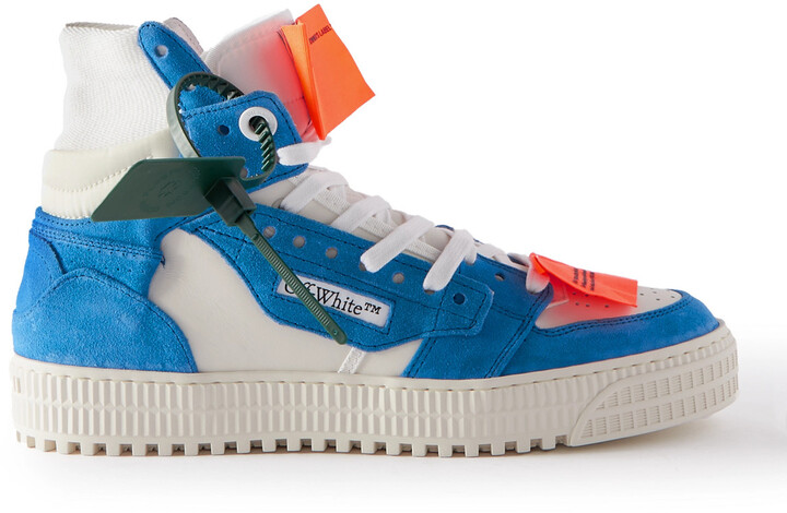 off white blue high tops