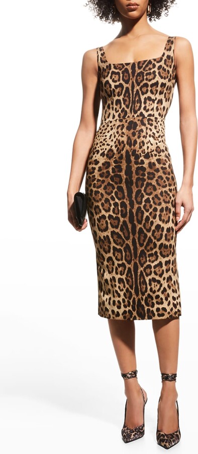 Dolce & Gabbana Sleeveless Print Women's Dresses | Shop the 