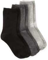 Thumbnail for your product : Forever 21 FABULOUS FINDS Solid Crew Sock Set