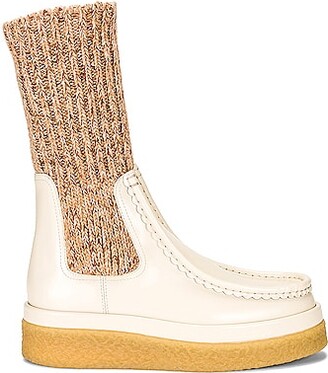 Chloé Jamie Ankle Boots in Neutral