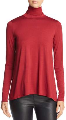 Three Dots Relaxed Turtleneck Top