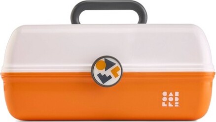 Caboodles CaboodlesSchoolSpiritOn-The-GoGirlOrganizer-WhiteOverOrange