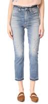 Thumbnail for your product : Citizens of Humanity Dree Crop High Rise Slim Straight Jeans