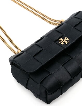 Tory Burch Mini Kira woven shoulder bag - ShopStyle
