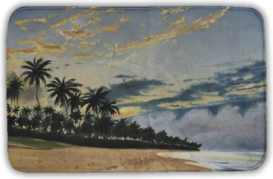 East Urban Home Charl Microfiber Bath Mat with Non-Slip Backing