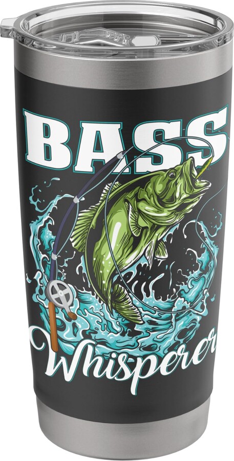 USA bass pro shop fishing tournament champion 6 Patriotic anglers American Bass Pro whisperer fisherman Stainless Steel Insulated Tumbler