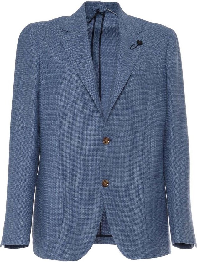 Lardini Single-Breasted Tailored Blazer
