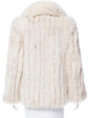 Saga Arctic Snow Fox Coat