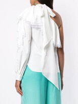 Thumbnail for your product : Ingie Paris Ruffled One-Shoulder Blouse
