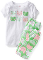 Thumbnail for your product : Carter's Little Girls' 2-Piece Cotton Pajamas