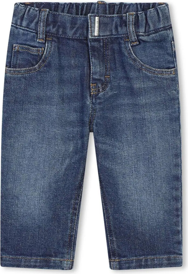 Givenchy Kids 4G-motif logo-print jeans