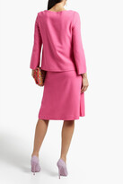 Thumbnail for your product : Jane Lizzie wool-crepe skirt