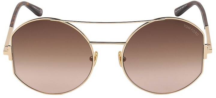 Tom Ford Dolly 60MM Aviator Sunglasses - ShopStyle