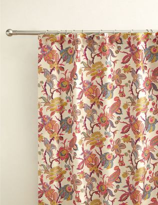Marks and Spencer Bright Floral Pencil Pleat Curtains