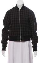 Thumbnail for your product : A.L.C. Wool Gingham Jacket