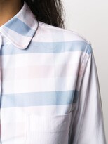 Thumbnail for your product : Thom Browne Check And Striped Shirt
