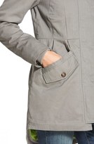 Thumbnail for your product : Sam Edelman Women's Twill Pleat Skirt Parka With Faux Fur Trim Hood