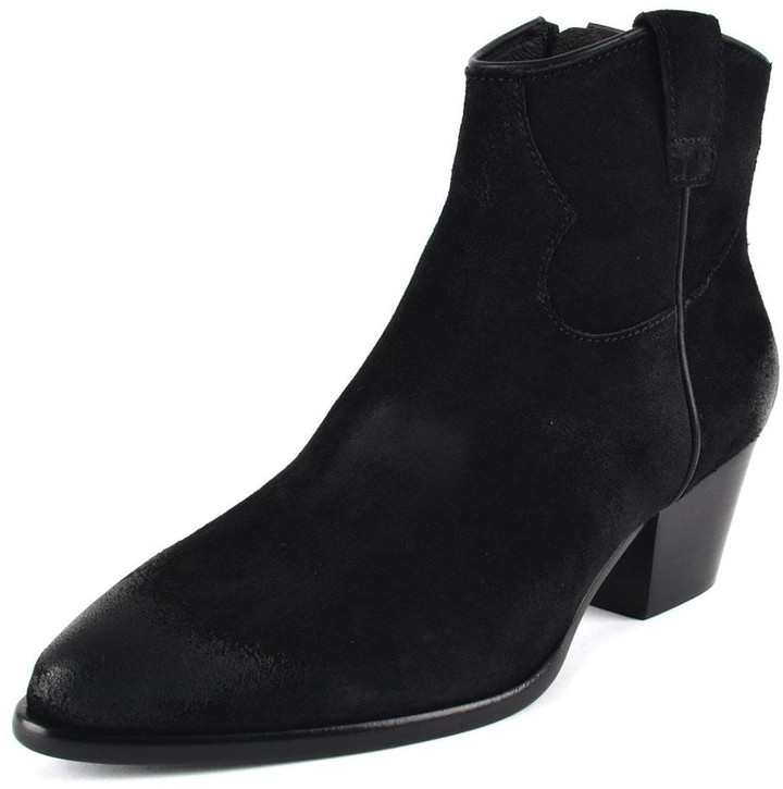 ash suede ankle boots