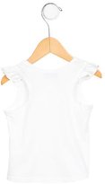 Thumbnail for your product : Christian Dior Girls' Ruffle-Trimmed Gathered Top