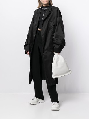 SONGZIO Single Fold belted coat
