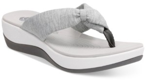 clarks gray sandals