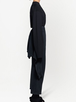 Balenciaga Elasticated-Waistband Hybrid Track Pants