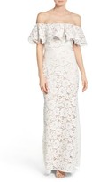 Thumbnail for your product : Eliza J Women's Off The Shoulder Lace Gown