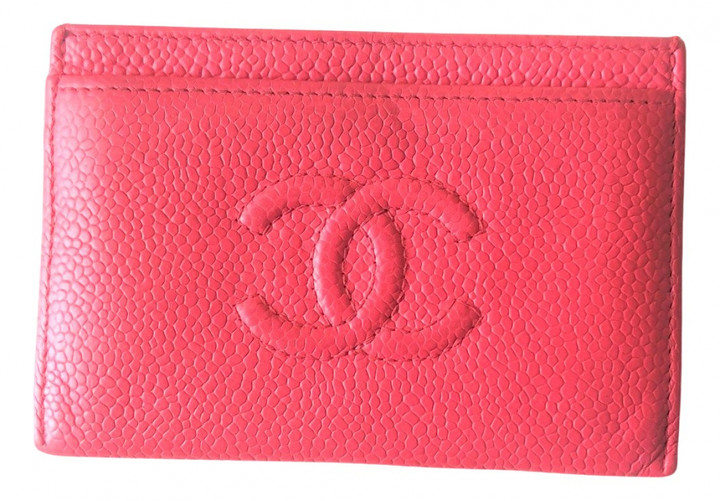Chanel Timeless/Classique Pink Leather Purses, wallets & cases