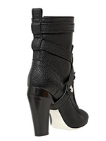 Thumbnail for your product : Fendi 105mm Tumbled Leather Boots