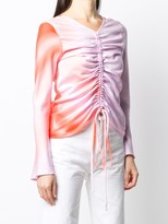 Thumbnail for your product : Maggie Marilyn Contrast Colour Ruched Top