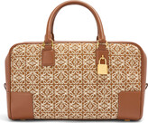 Thumbnail for your product : Loewe Amazona 28 bag in Anagram jacquard and calfskin