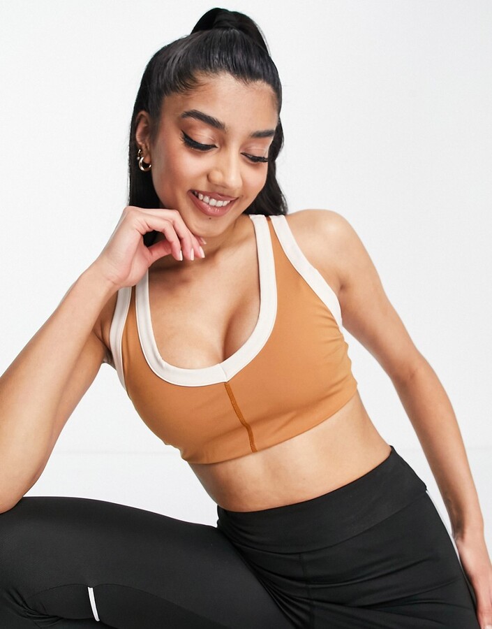 FREE PEOPLE MOVEMENT Rebel sports bra in contrast color block - part of a  set - ShopStyle