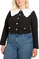 Thumbnail for your product : ELOQUII Exaggerated Collar Jacket