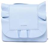 Thumbnail for your product : Ted Baker Rammira Leather & Cottoned On Ruffle Convertible Lady Bag