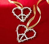 Thumbnail for your product : Pottery Barn Jingle Bell Peace Sign Heart Ornament