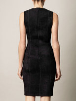 Thumbnail for your product : Lucas Nascimento Chenille bodice knit dress