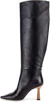 Thumbnail for your product : Wandler Lina Long Boots in Black & Khaki | FWRD