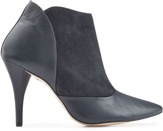 Repetto Leather and Suede Ankle Boots